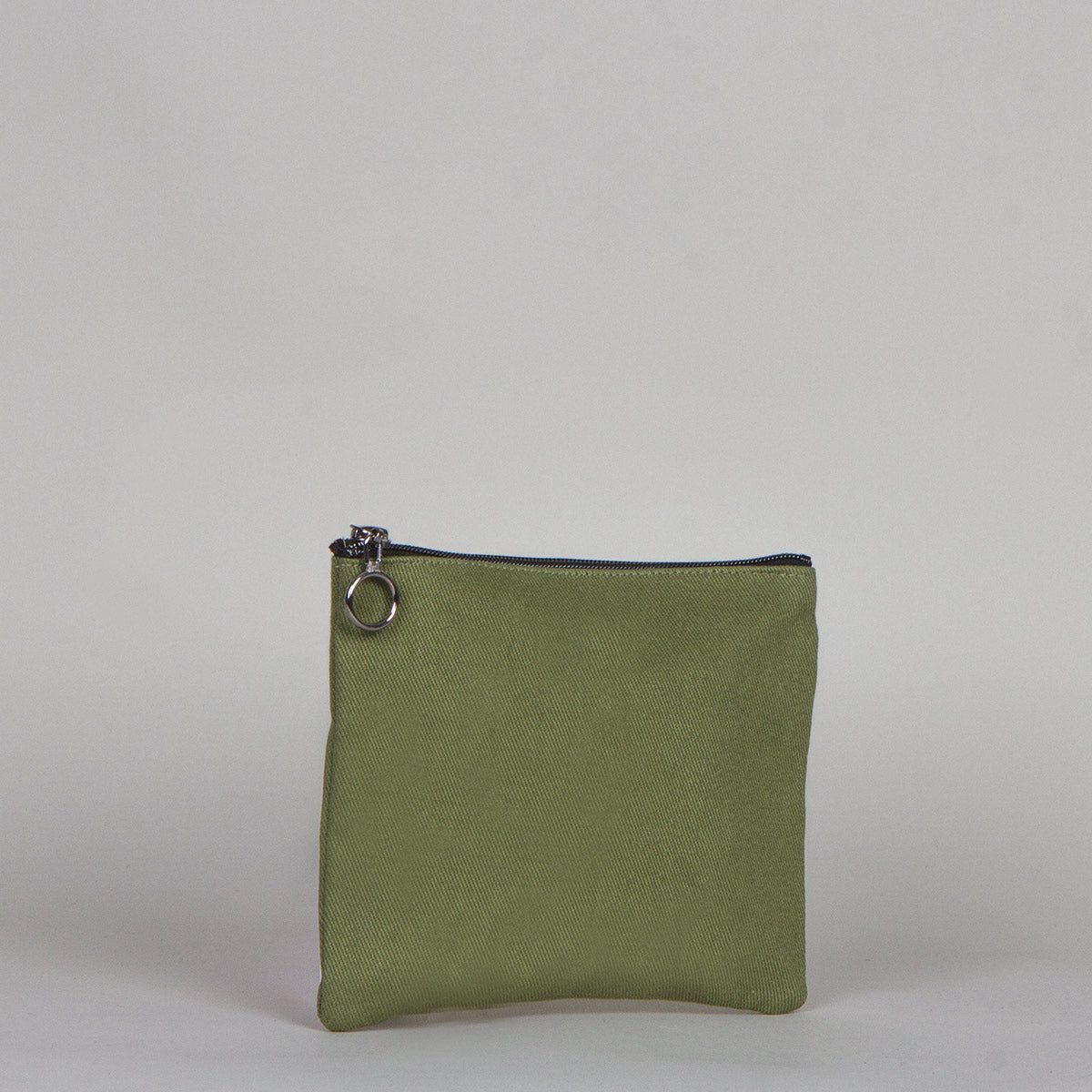 Klopp Clutch Yeşil Renk 18x15x cm - istecanta.com