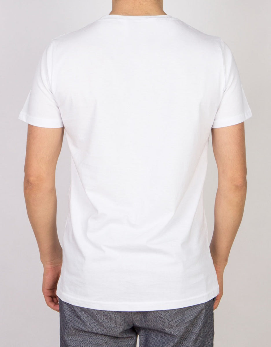 Basic T-shirt Beyaz Renk 1.Kalite - istecanta.com