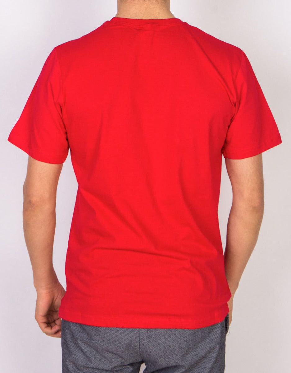 Basic T-shirt Kırmızı Renk 1.Kalite - istecanta.com