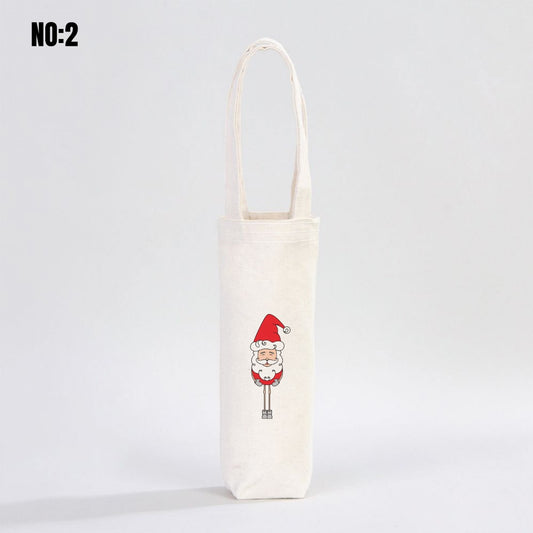 Yılbaşı Şişe Çantası 15x26 cm (Özelleştirilebilir) - istecanta.com