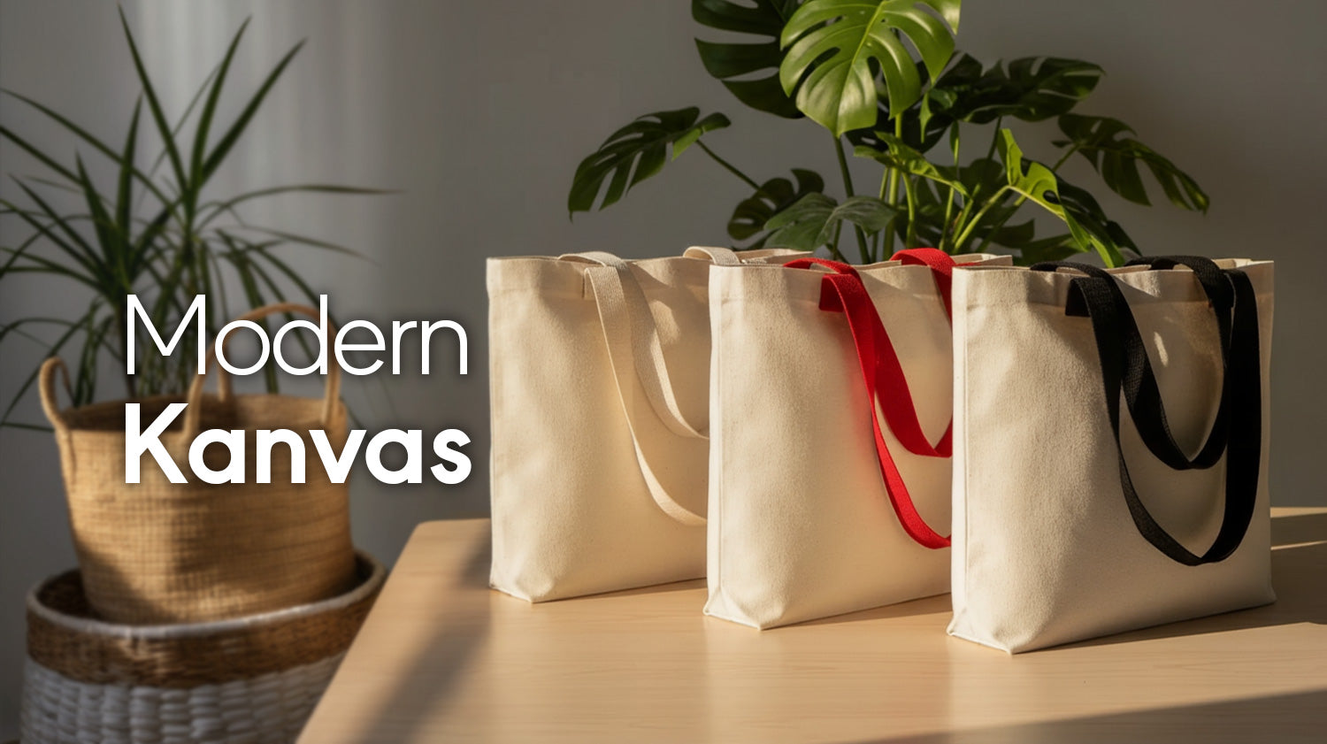 Modern Kanvas Çanta