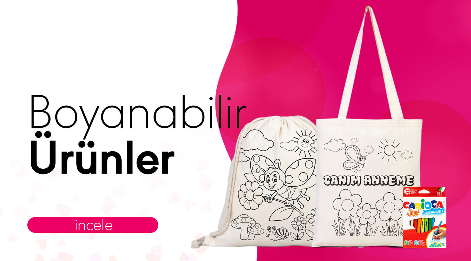 Anneler Günü Boyanabilir Ürünler