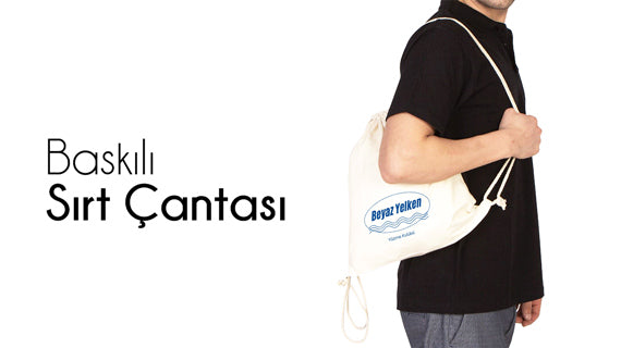 Baskılı Büzgülü Sırt Çantaları - istecanta.com