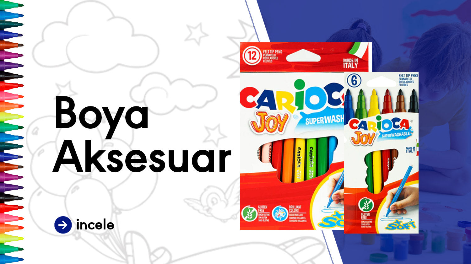 Boya, Kalem ve Aksesuar