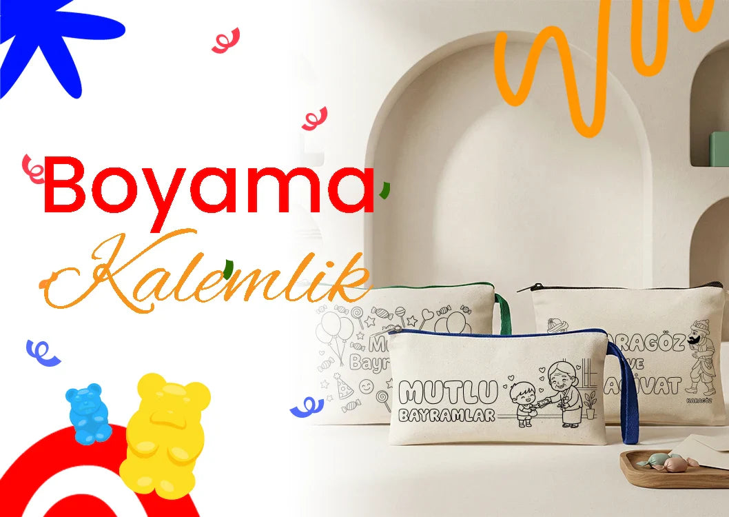 Ramazan Bayramı Boyama - Kalemlikleri