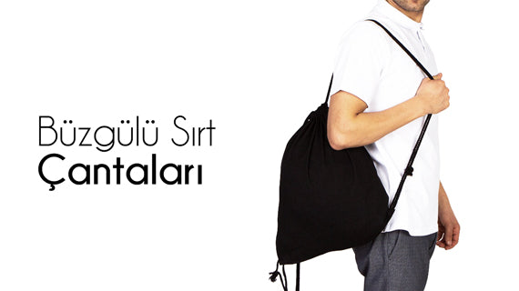 İp Büzgülü Sırt Çantaları - istecanta.com