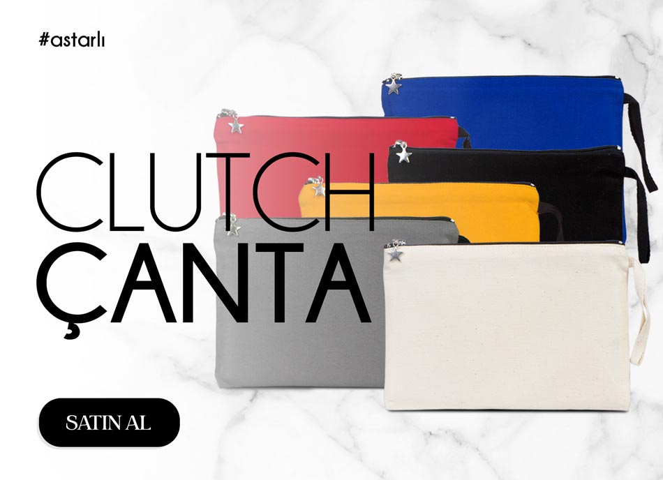 Clutch / Kalemlik / El Çantası / Makyaj Çantası - istecanta.com
