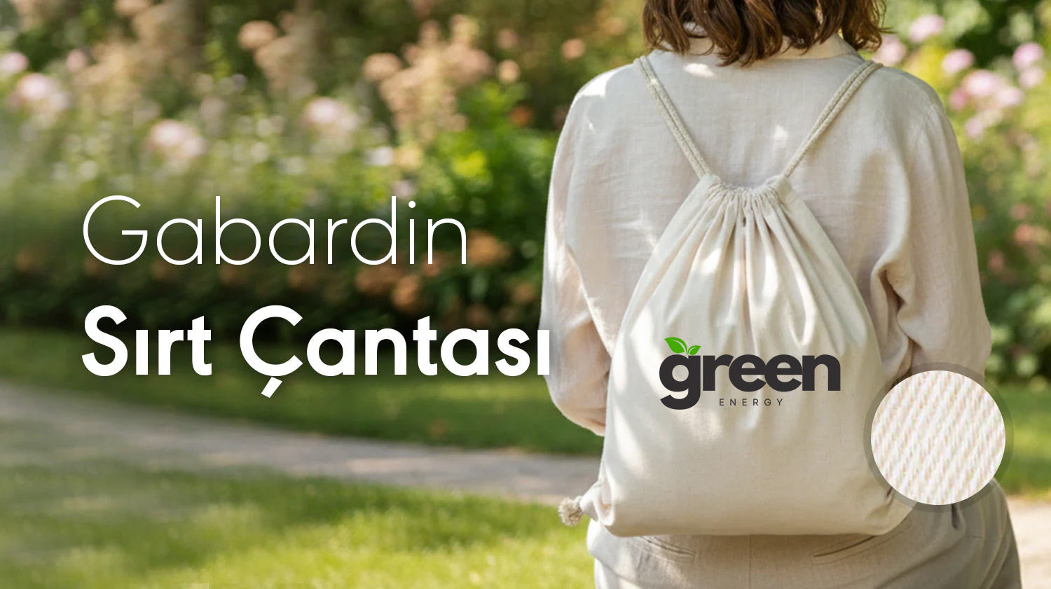 Büzgülü Çanta Rips Gabardin 220gr