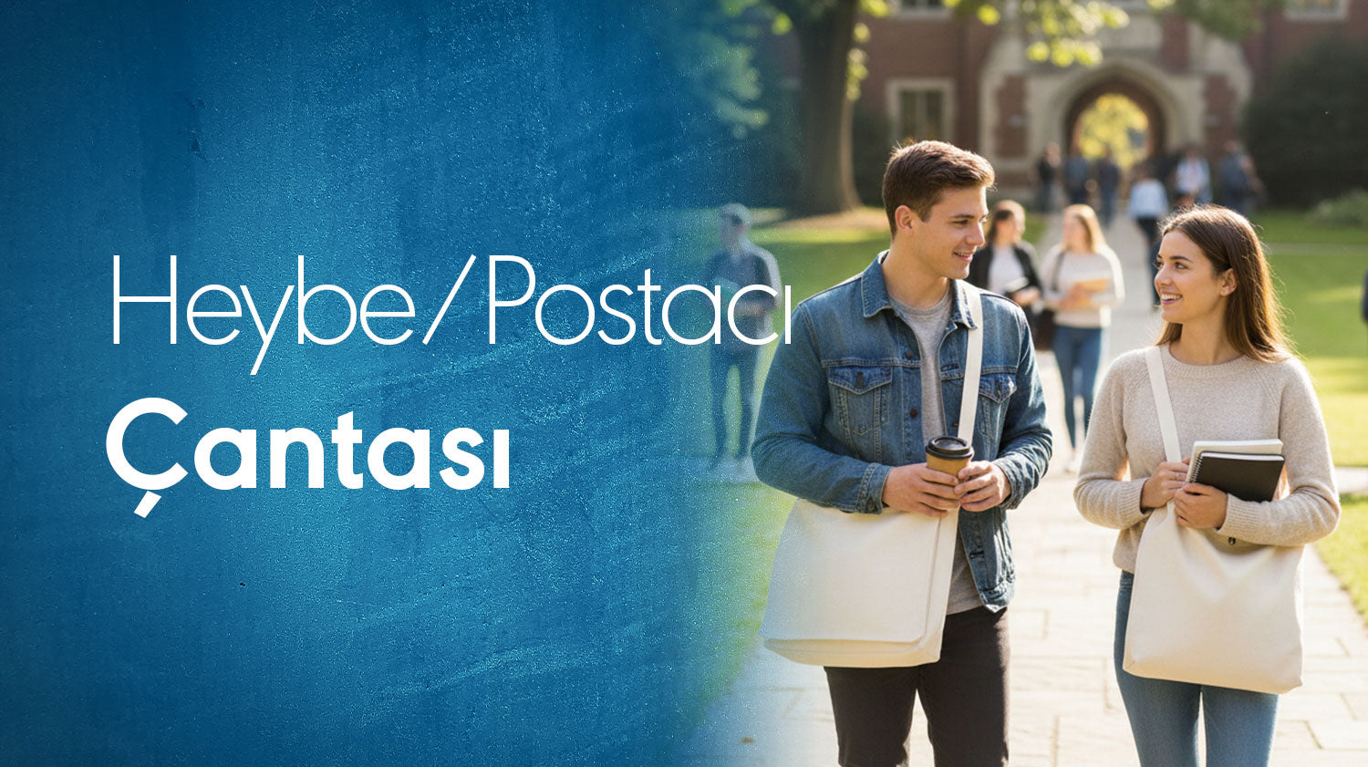 Postacı / Heybe Kanvas Çanta