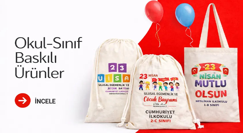 23 Nisan Okul-Sınıf Baskılı Ürünler - istecanta.com
