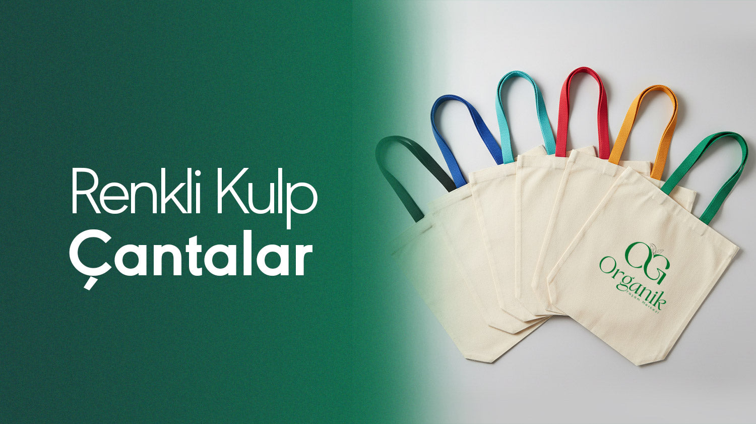 Baskılı Renkli Kulp Çantalar
