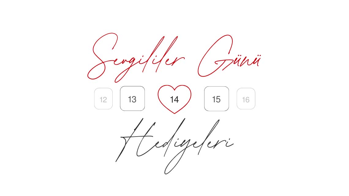 Sevgililer Günü Hediyesi - istecanta.com