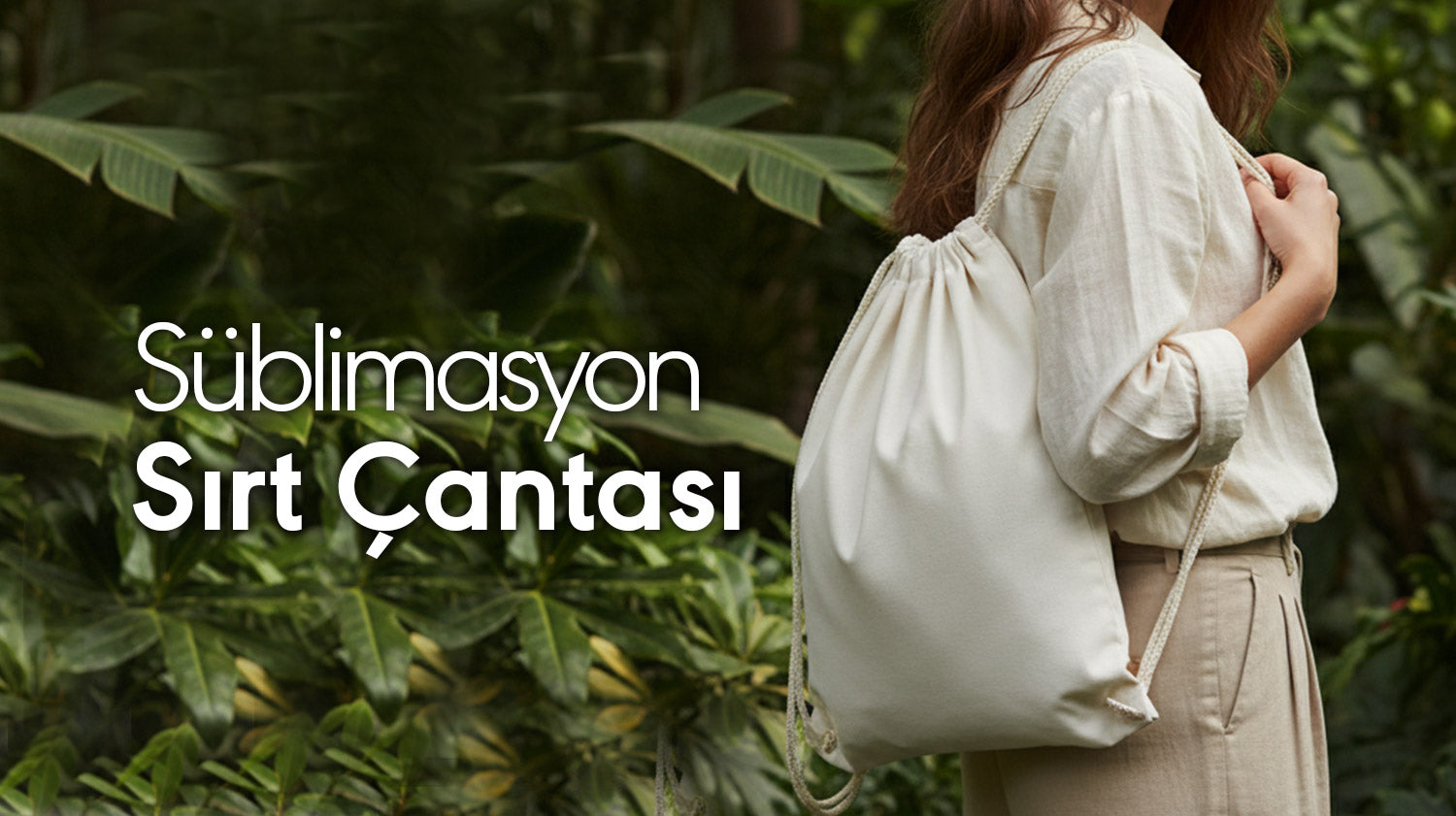 Süblimasyon Büzgülü Sırt Çantası
