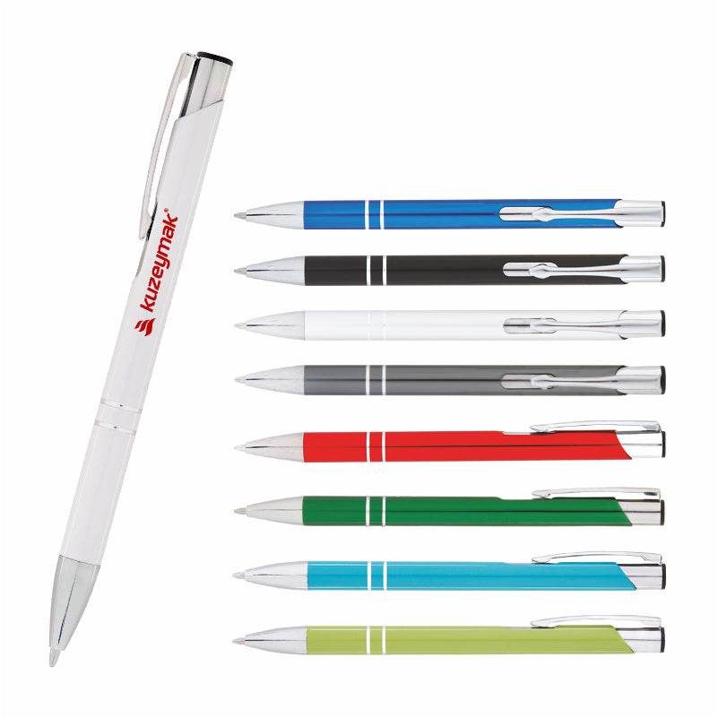 Metal Tükenmez Kalem 1009 – Baskıya Uygun Promosyon Kalemi