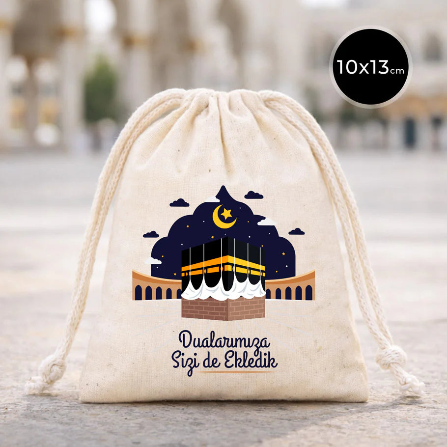 10x13 cm Sizlere Kabe-i Muazzama’dan Sevgi ve Selam Getirdik | Hac ve Umre He...