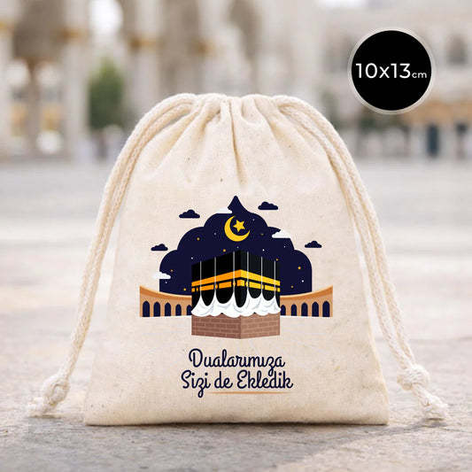 10x13 cm Sizlere Kabe-i Muazzama’dan Sevgi ve Selam Getirdik | Hac ve Umre He...