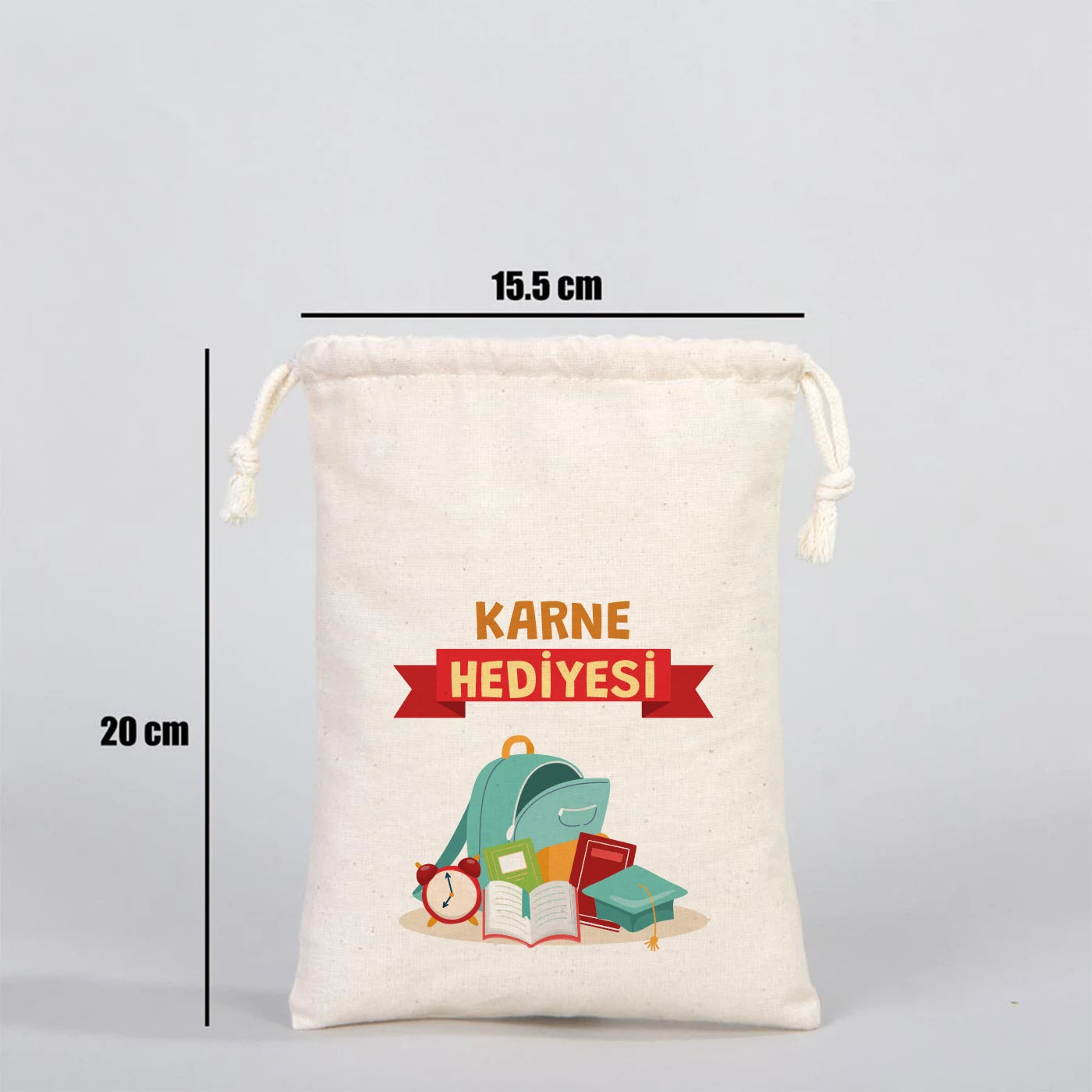 Karne Günü Hediyesi Bez Kese – 15,5 × 20 cm (Özelleştirilebilir)