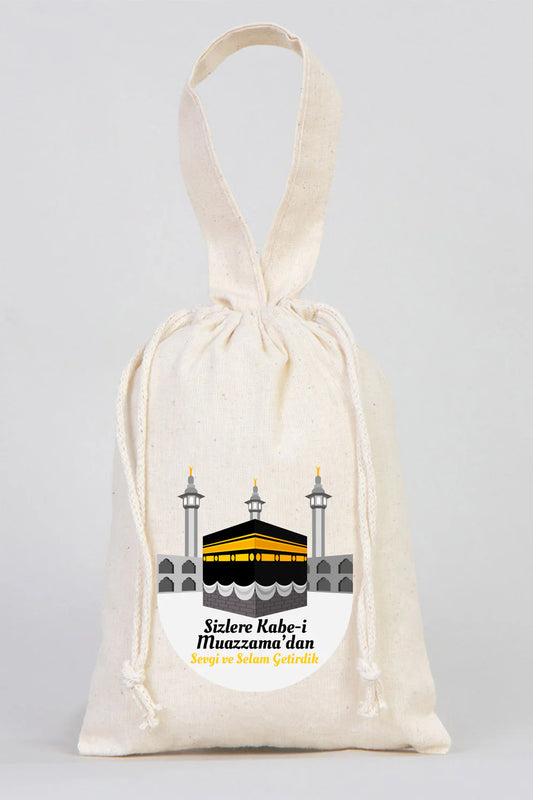 15x20 cm Sizlere Kabe-i Muazzama’dan Sevgi ve Selam Getirdik | Hac ve Umre He... - detay görünüm