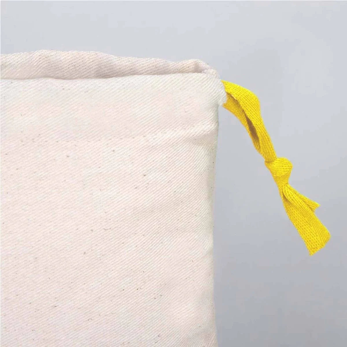 15x20 cm Renkli İp Sarı Bez Kese – Bayram Harçlık Kesesi - görsel 7