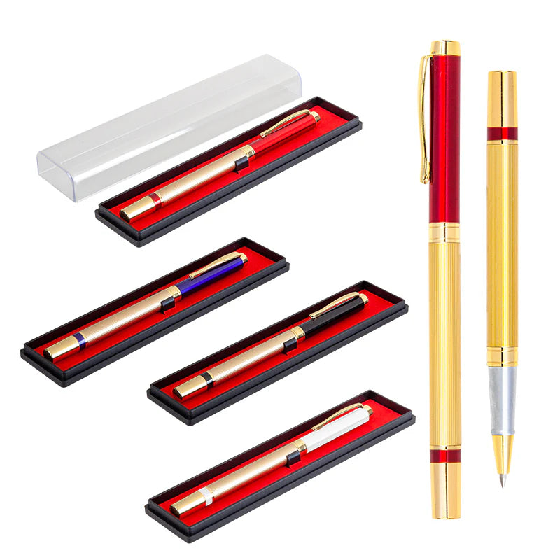 1101-KR Metal Roller Lazer Baskılı Kalem Seti