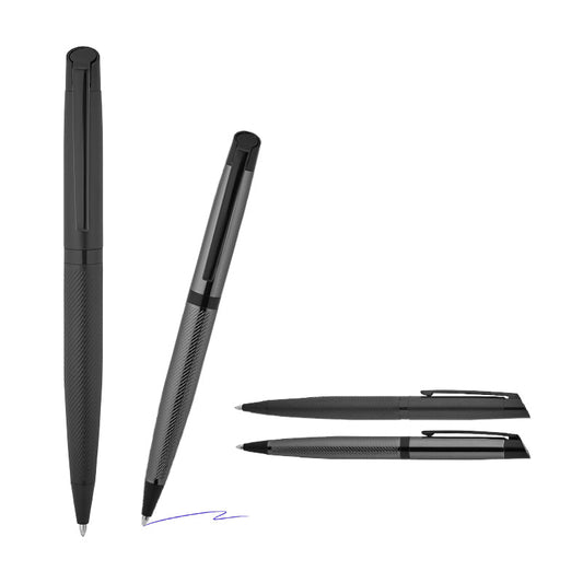 Metal Siyah Klips Tükenmez Kalem Siyah Klips 1111-T