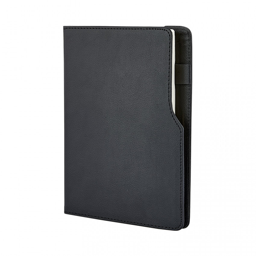 Özel Kesim Kalem Tutuculu Termo Deri Defter 941-HOLMEN - farklı açı