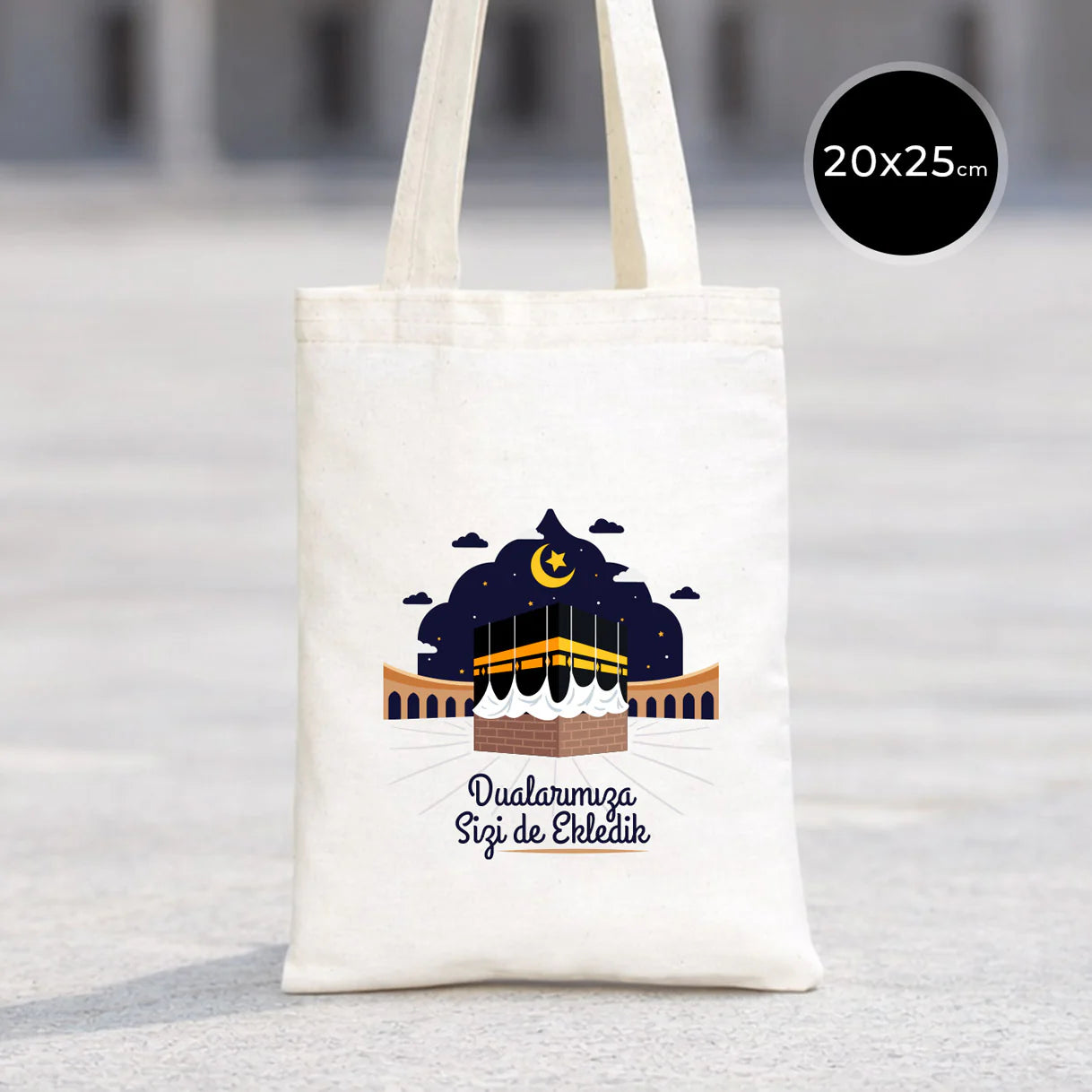 20x25 cm Sizlere Kabe-i Muazzama’dan Sevgi ve Selam Getirdik | Hac ve Umre He...