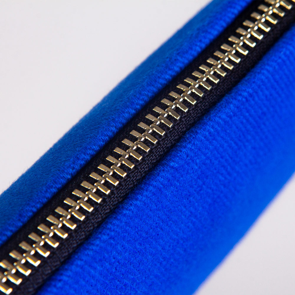 Karne Günü Star Clutch 21×15 Saks Mavi – Metal Fermuar (Özelleştirilebilir)