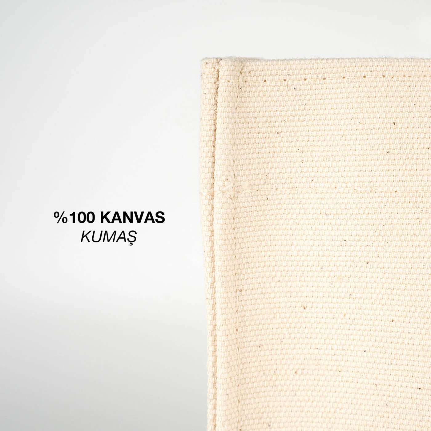 Stone Kanvas  Çanta 22x25x10 cm ( Küçük Boy)  – %100 Pamuk, El Dikimi