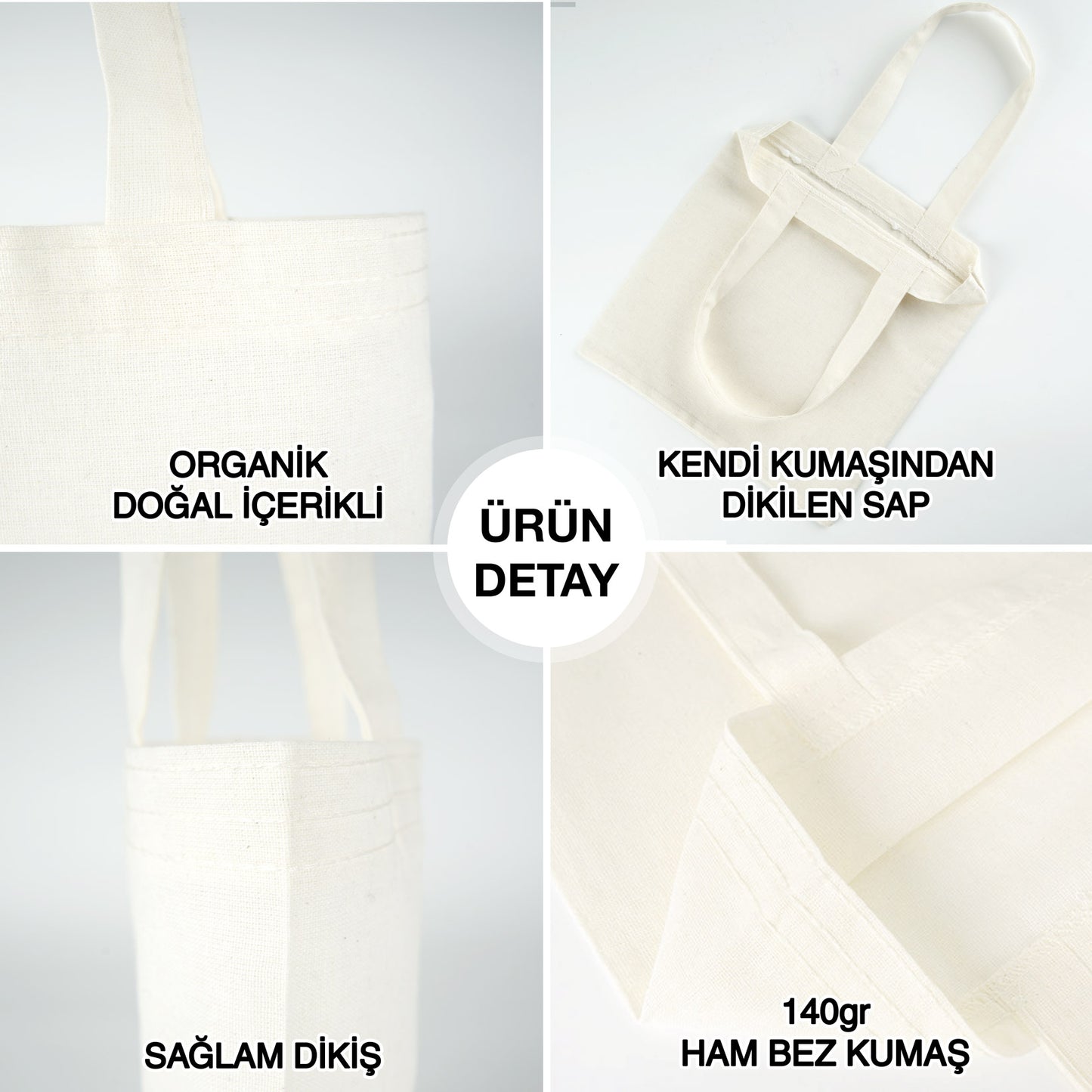 Ham Bez Çanta 23x23 cm