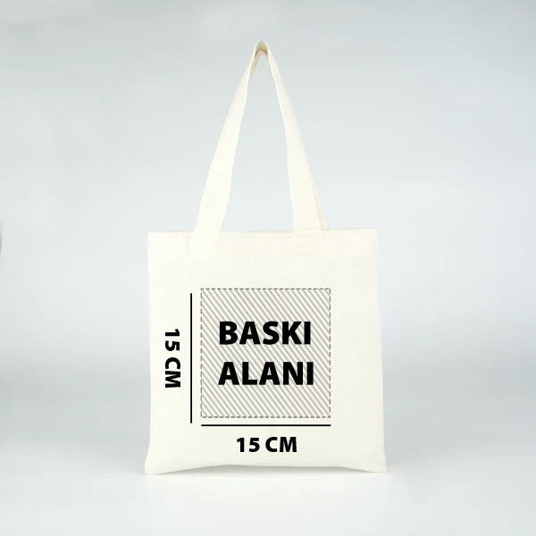 Ham Bez Çanta 23x23 cm (Özelleştirilebilir)