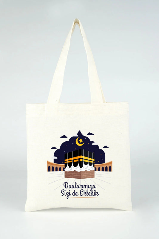 23x23 cm Sizlere Kabe-i Muazzama’dan Sevgi ve Selam Getirdik | Hac ve Umre He... - detay görünüm