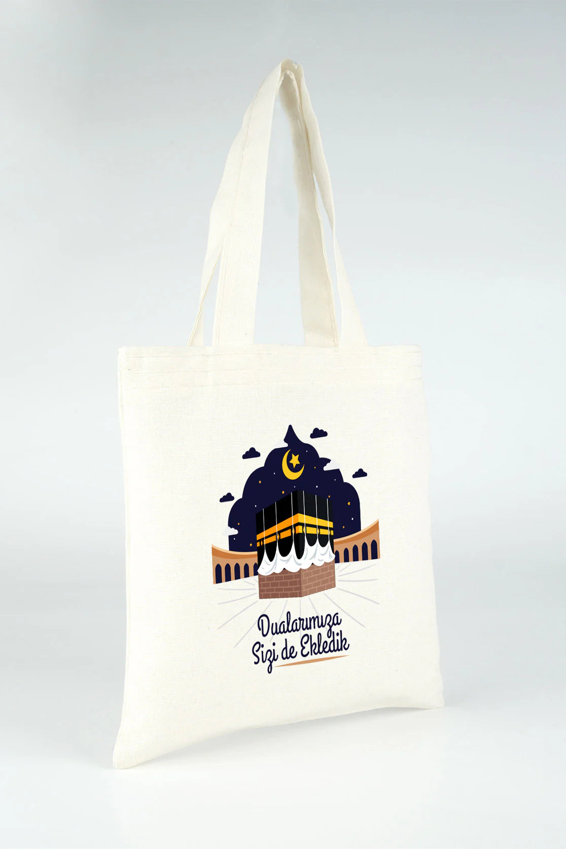 23x23 cm Sizlere Kabe-i Muazzama’dan Sevgi ve Selam Getirdik | Hac ve Umre He... - kullanım örneği
