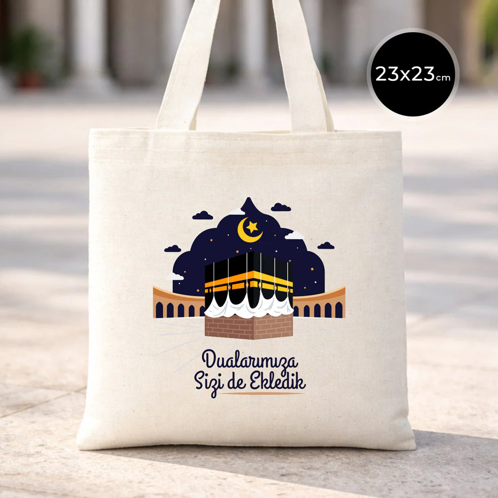 23x23 cm Sizlere Kabe-i Muazzama’dan Sevgi ve Selam Getirdik | Hac ve Umre He...