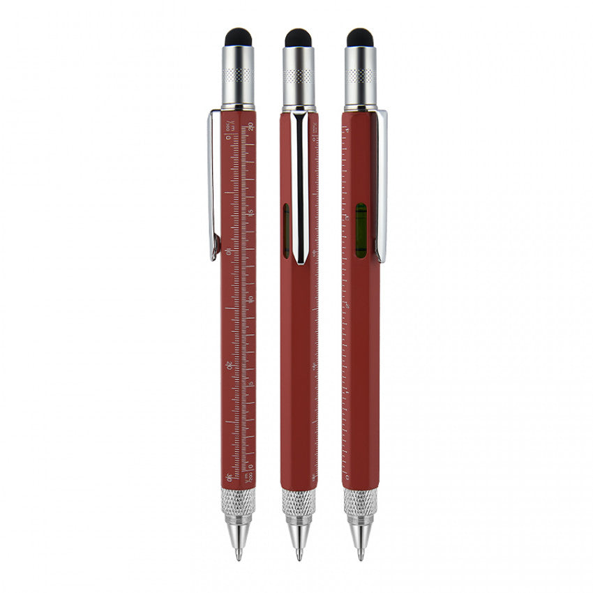 652 Metal Su Terazili - Tornavidalı Touchpen Kalem