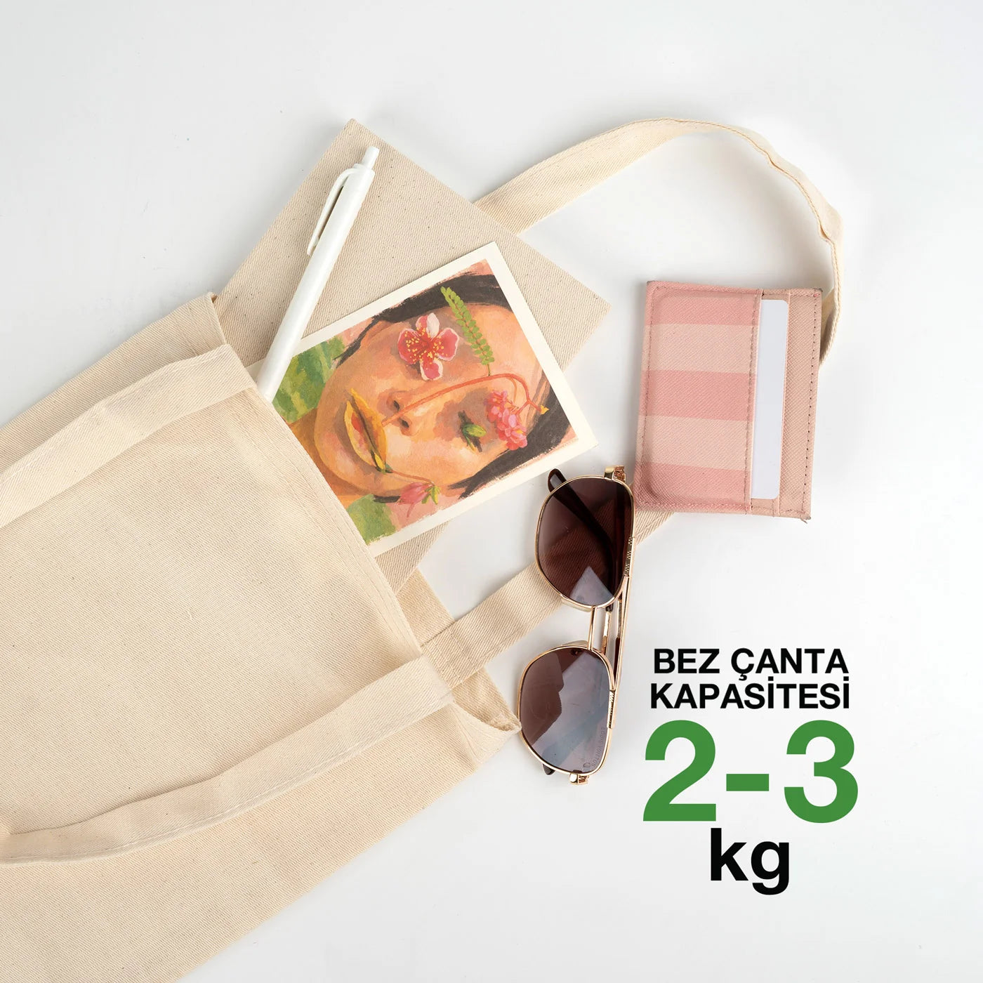 Gabardin Bez Çanta Uzun Kulp 25x35 cm