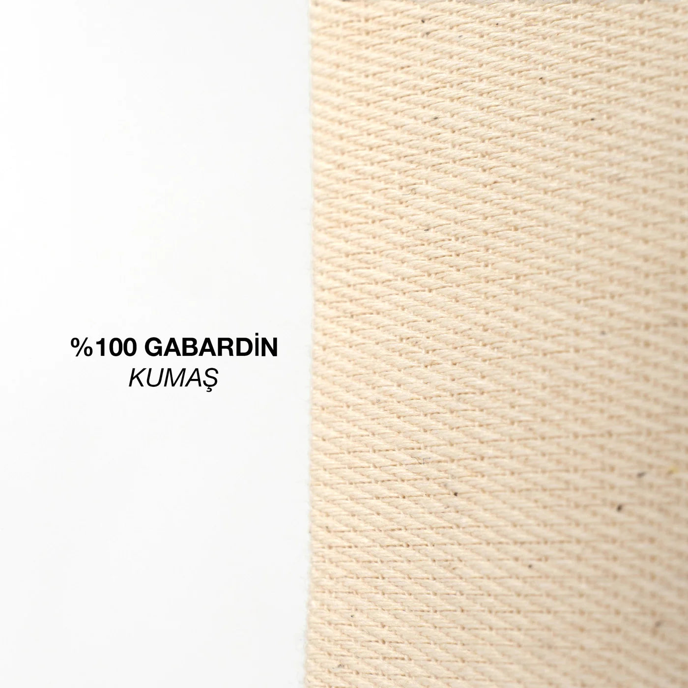 Gabardin Bez Çanta Uzun Kulp 25x35 cm