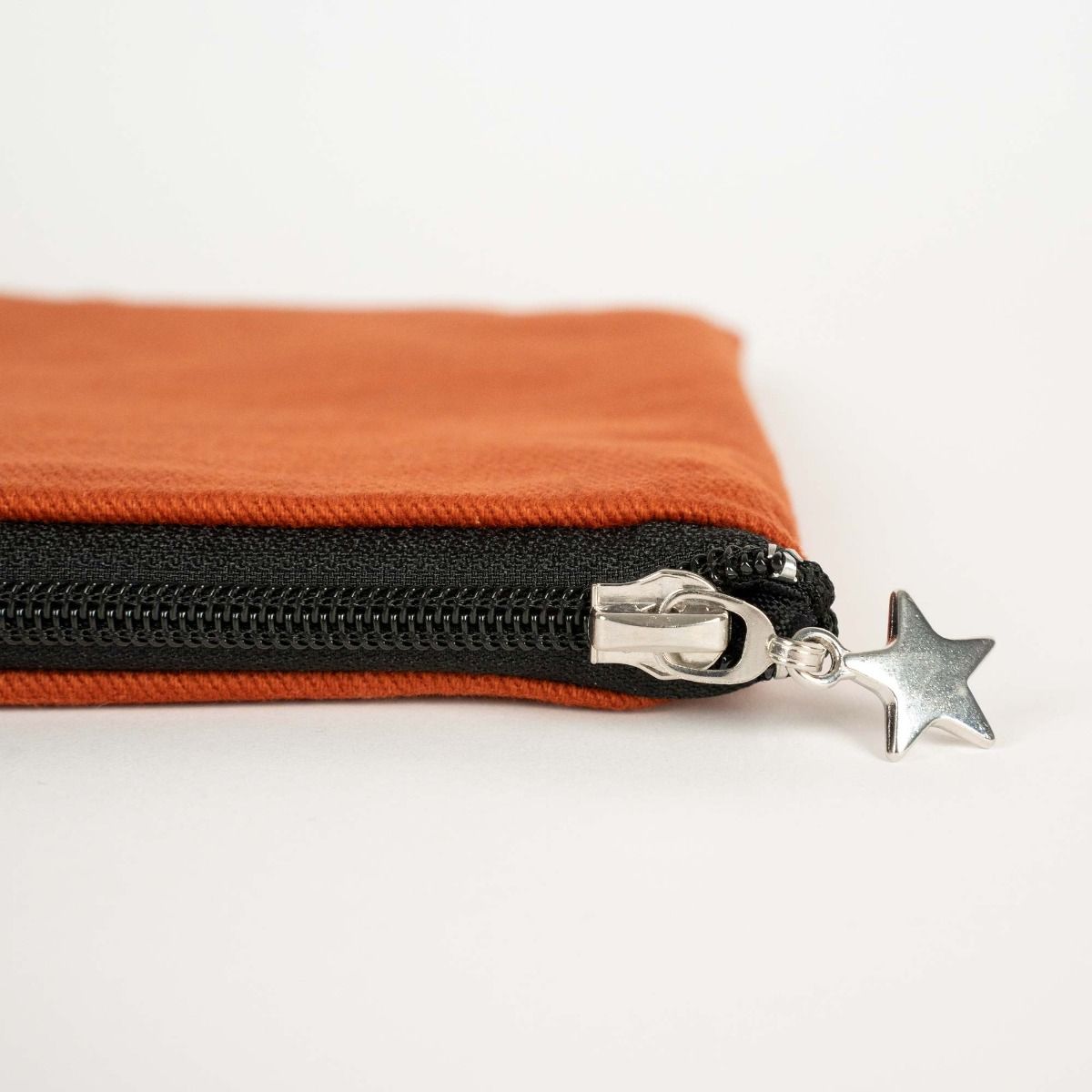 Kiremit karne günü temalı kanvas clutch çanta, okul figürlü ve özelleştirilebilir karne hediyesi tasarımı