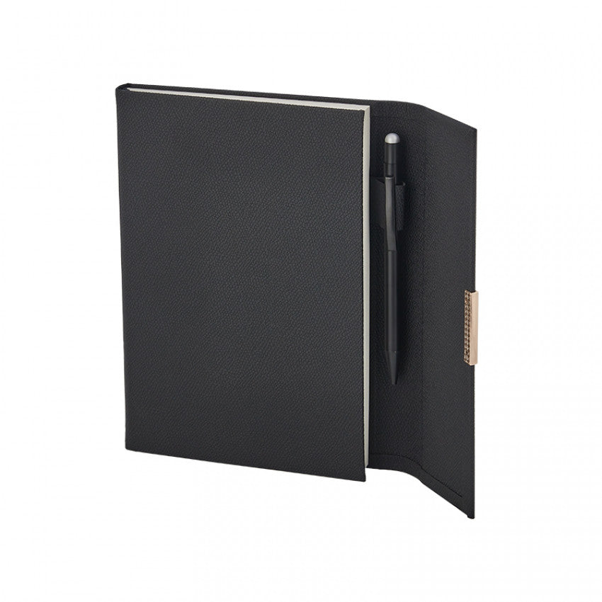 Metal Tokalı ve Kalem Tutuculu Termo Deri Defter 2429