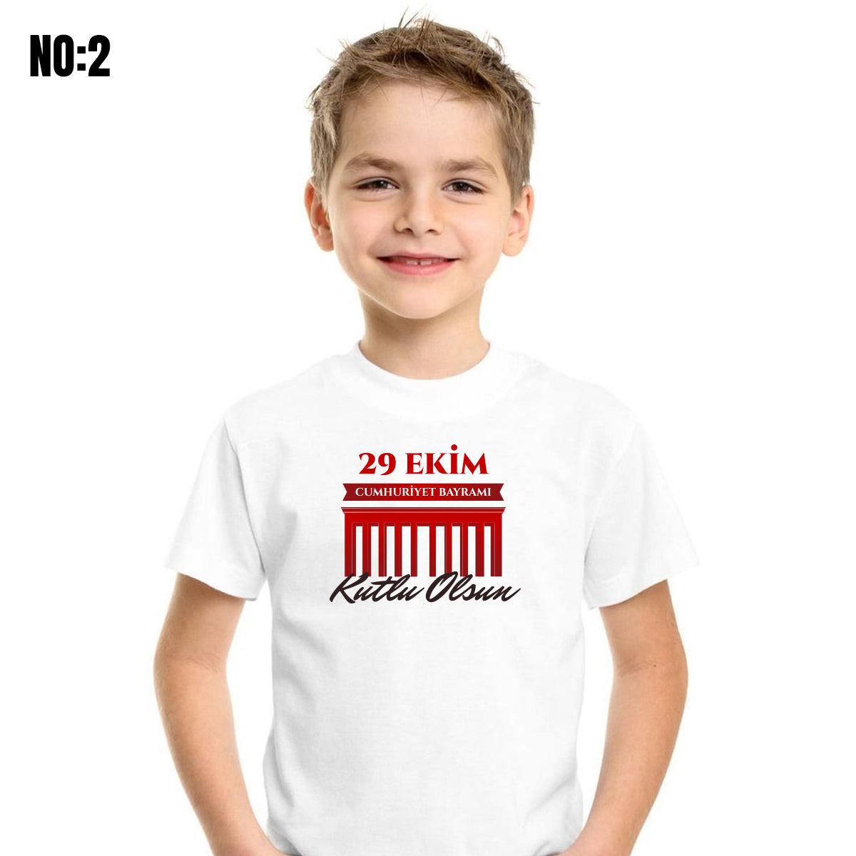 29 Ekim Baskılı Promosyon Çocuk Tişört - istecanta.com No:2