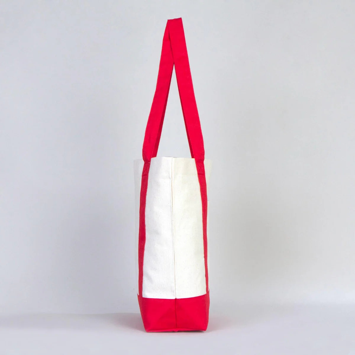 40x35x12 cm Trend Kanvas Çanta Kırmızı Kulp - Kadınlar Günü Hediyesi - görsel 11