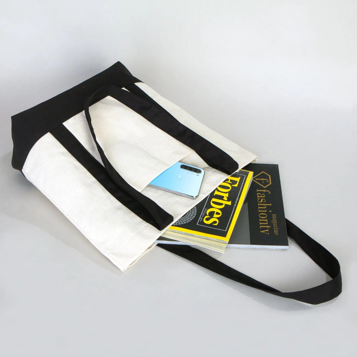 40x35x12 cm Trend Kanvas Çanta Siyah Kulp - Kadınlar Günü Hediyesi - görsel 10