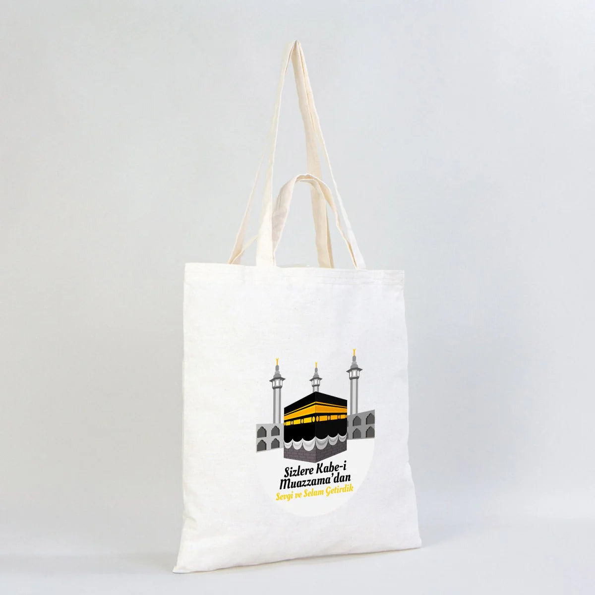40x40 cm Kabe-i Muazzama’dan Selam ve Dua ile | Hac ve Umre Hediyelik Hambez ... - kullanım örneği