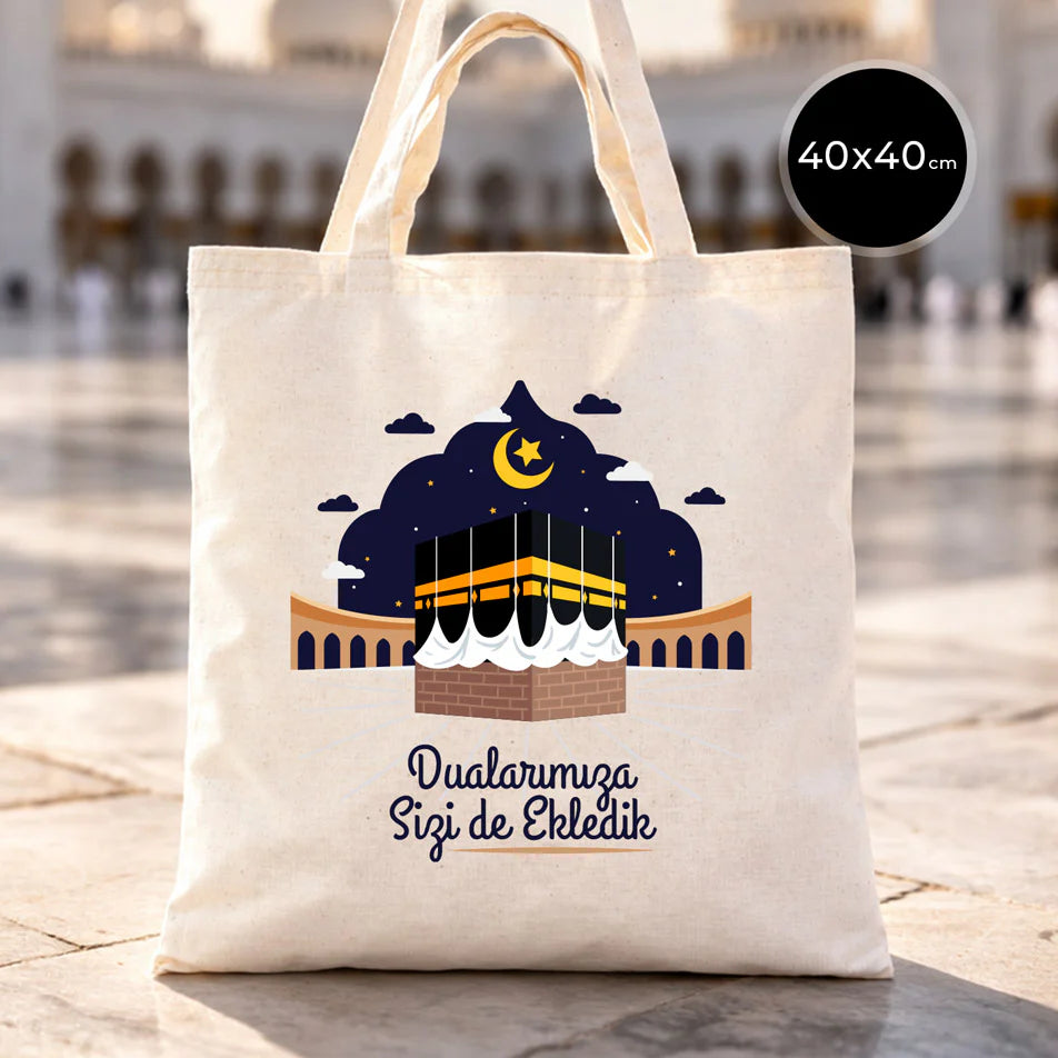 40x40 cm Sizlere Kabe-i Muazzama’dan Sevgi ve Selam Getirdik | Hac ve Umre He...