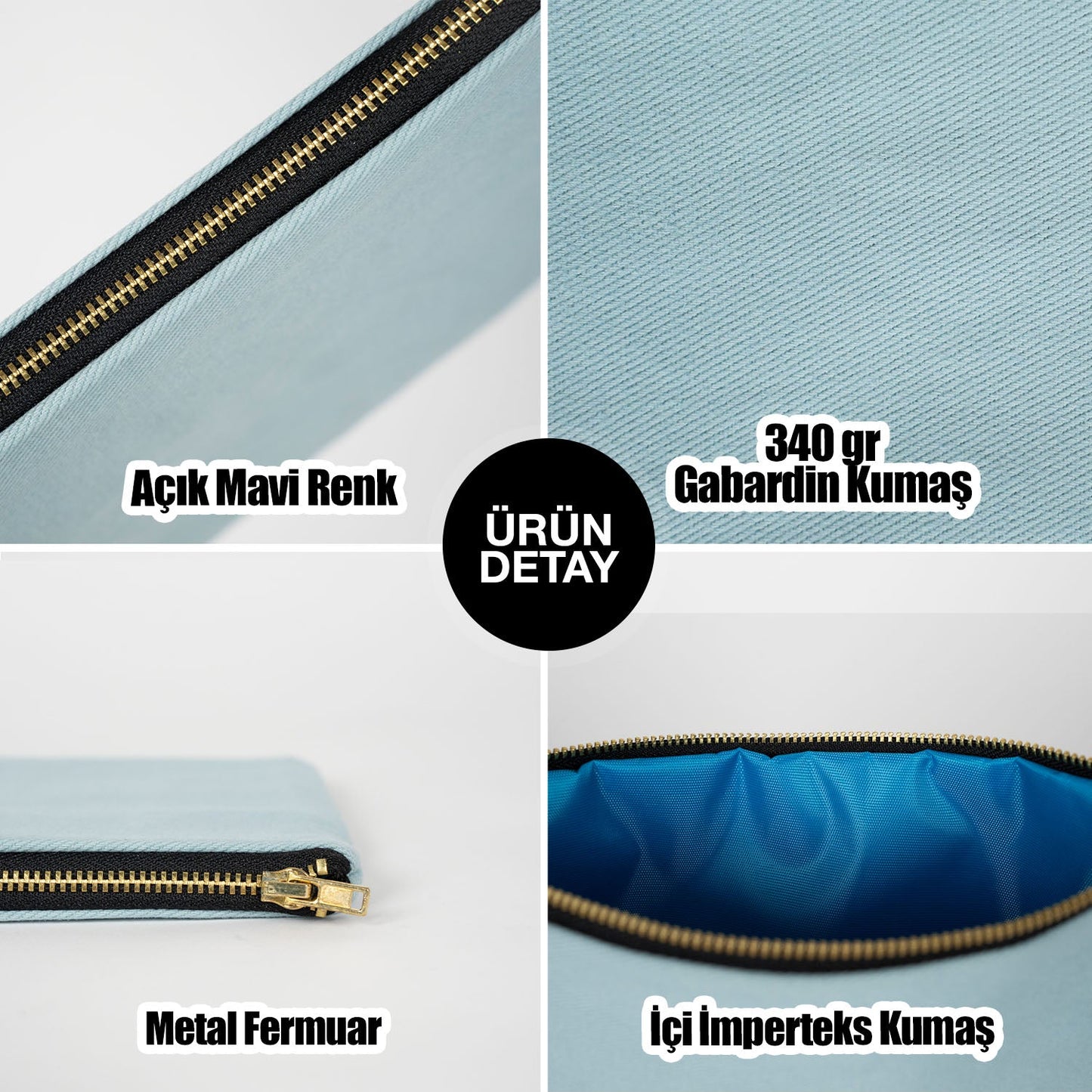 Açık mavi karne günü temalı clutch çanta 25×18 cm, okul figürlü ve özelleştirilebilir karne hediyesi tasarımı