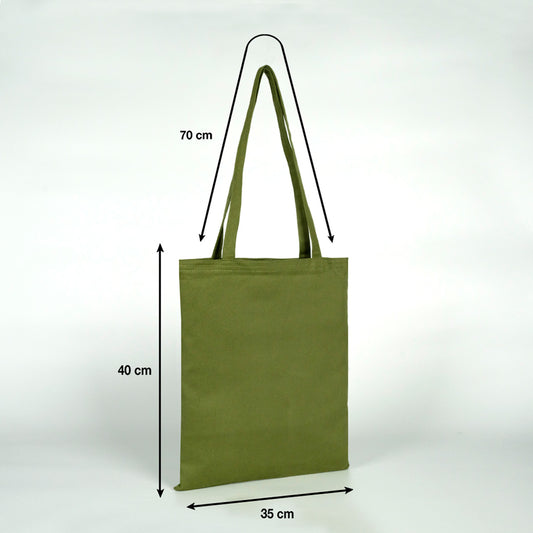 Gabardin Bez Çanta 35x40 cm Yeşil Renk