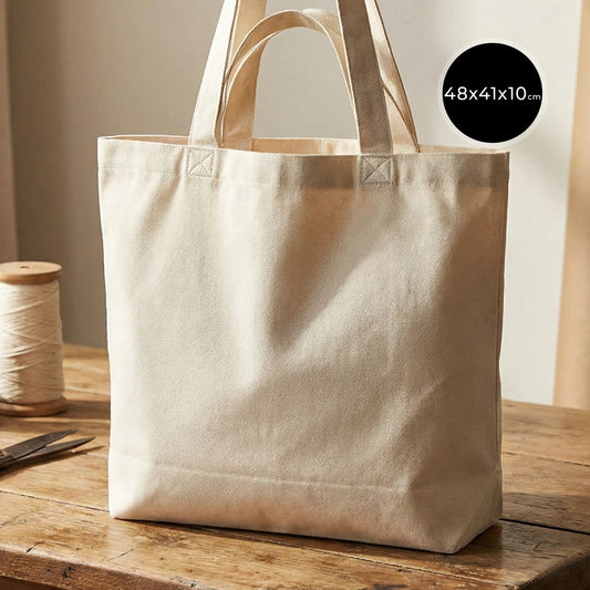 Ham Bez Alışveriş - Market Çantası 48x41x10 cm