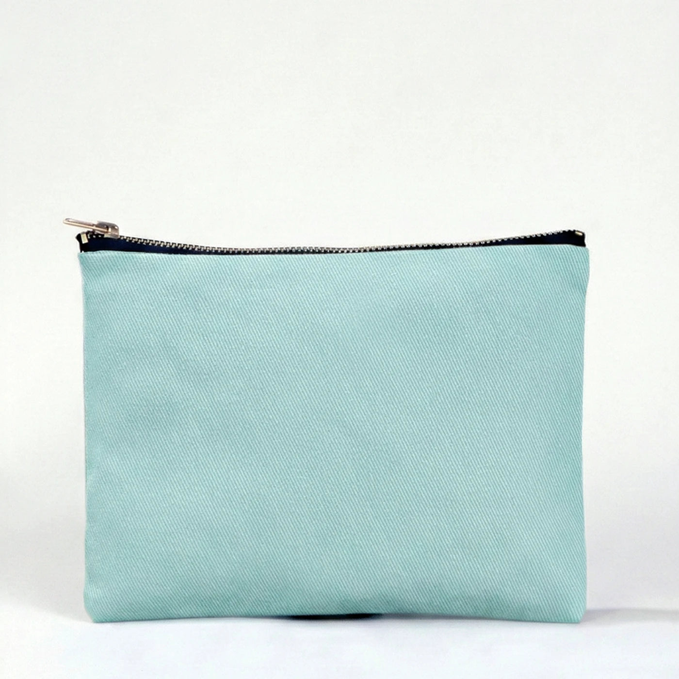 Star Clutch 21x15 Açık Mavi -Metal Fermuar