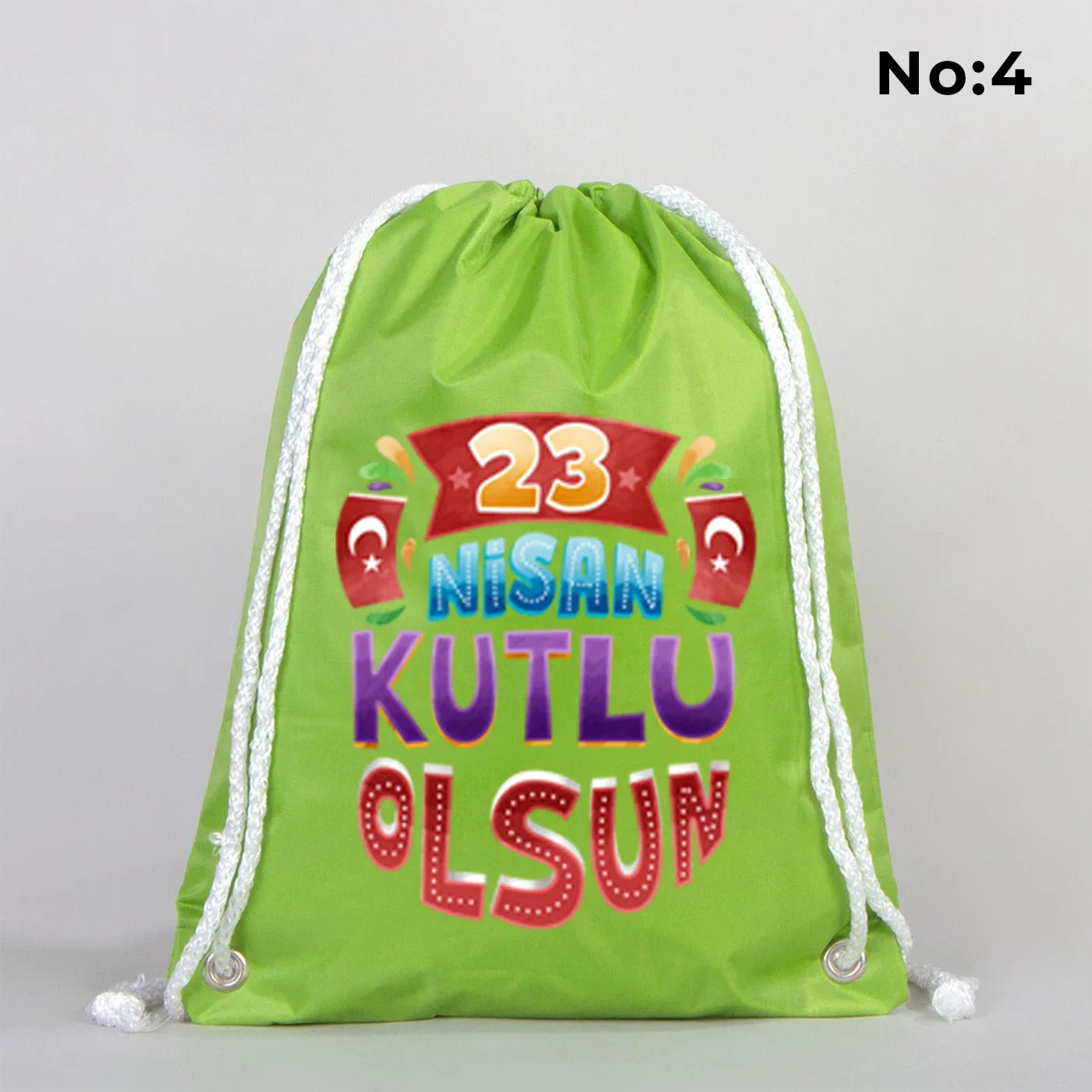 32x45 cm Yeşil İmperteks Sırt Çantası - 23 Nisan Hediyesi - kullanım örneği