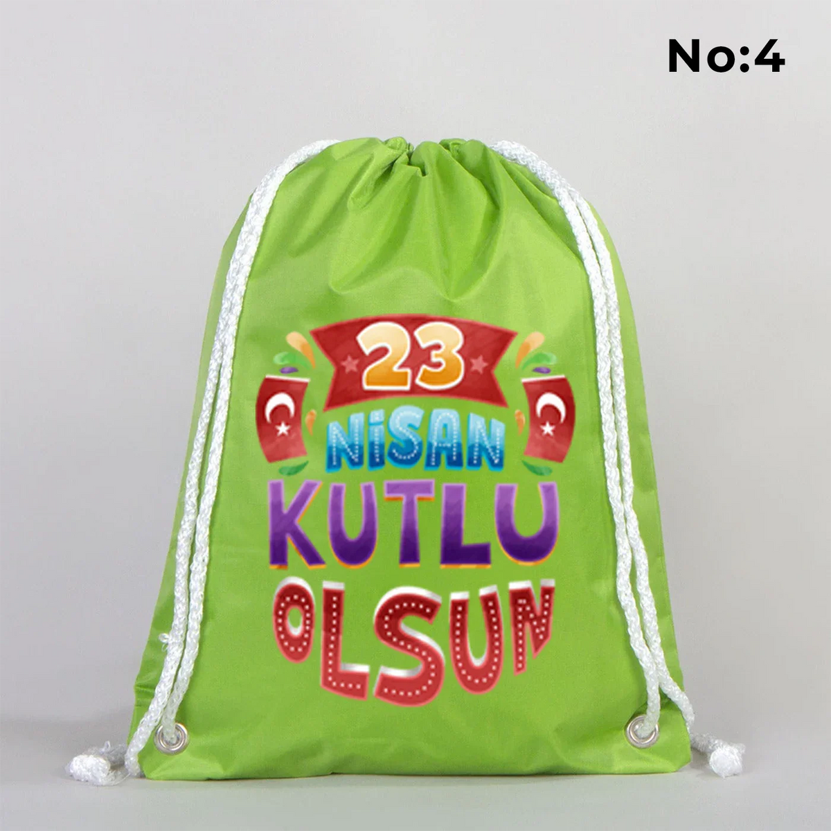 32x45 cm Yeşil İmperteks Sırt Çantası - 23 Nisan Hediyesi - kullanım örneği